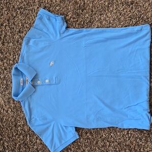Abercrombie & Fitch Light Blue Mens Medium Polo